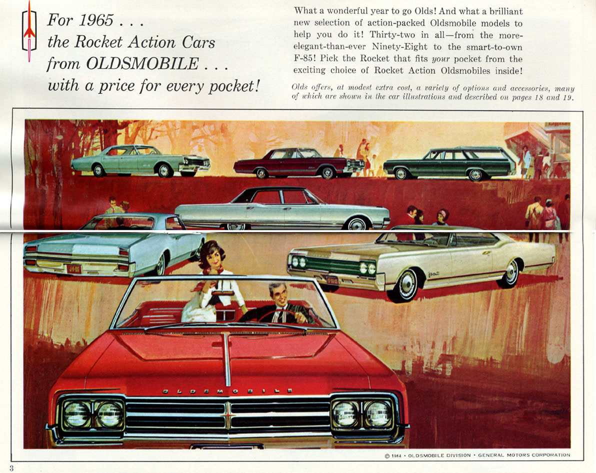 1965 Oldsmobile Motor Cars Brochure Page 17